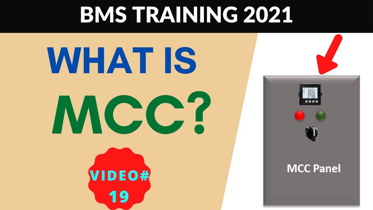 What is MCC Panel? |Motor Control Center(MCC) | Building Management System | BMS Training 2021