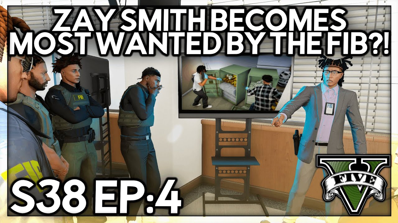 Episode 4: Zay Smith Becomes Most Wanted By The FIB?! | GTA RP | Grizzley World Chiraq