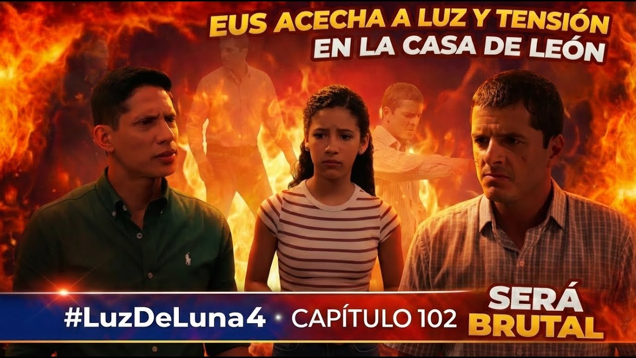 Avance del capitulo 102 Luz de Luna 4 la Despedida |😨 Eus acecha a Luz y tensión en la casa de León🔪