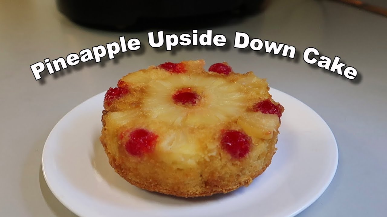 Pineapple Upside Down Cake / For Two