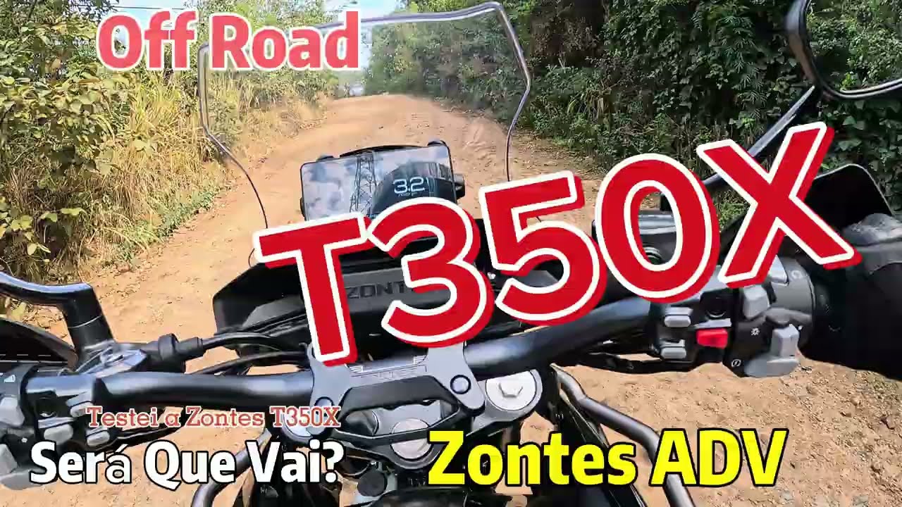 Off Road Com A Zontes T350X, Será Que Vai?