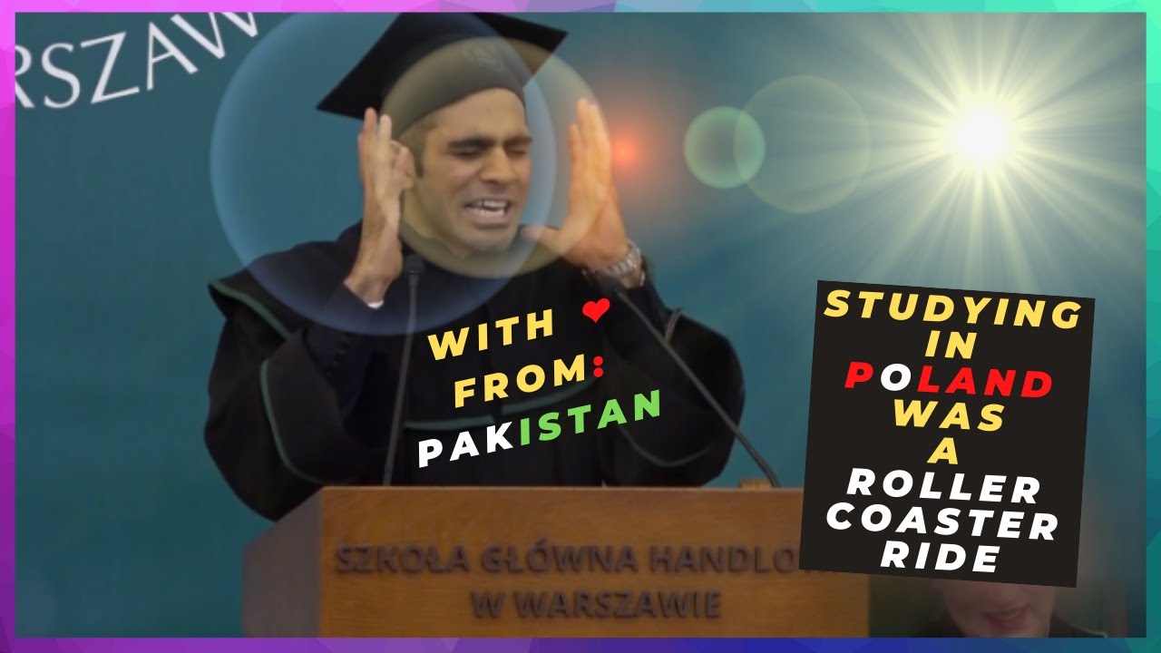 VERY EMOTIONAL & FUNNY GRADUATION SPEECH at Warsaw School of Economics (Poland)