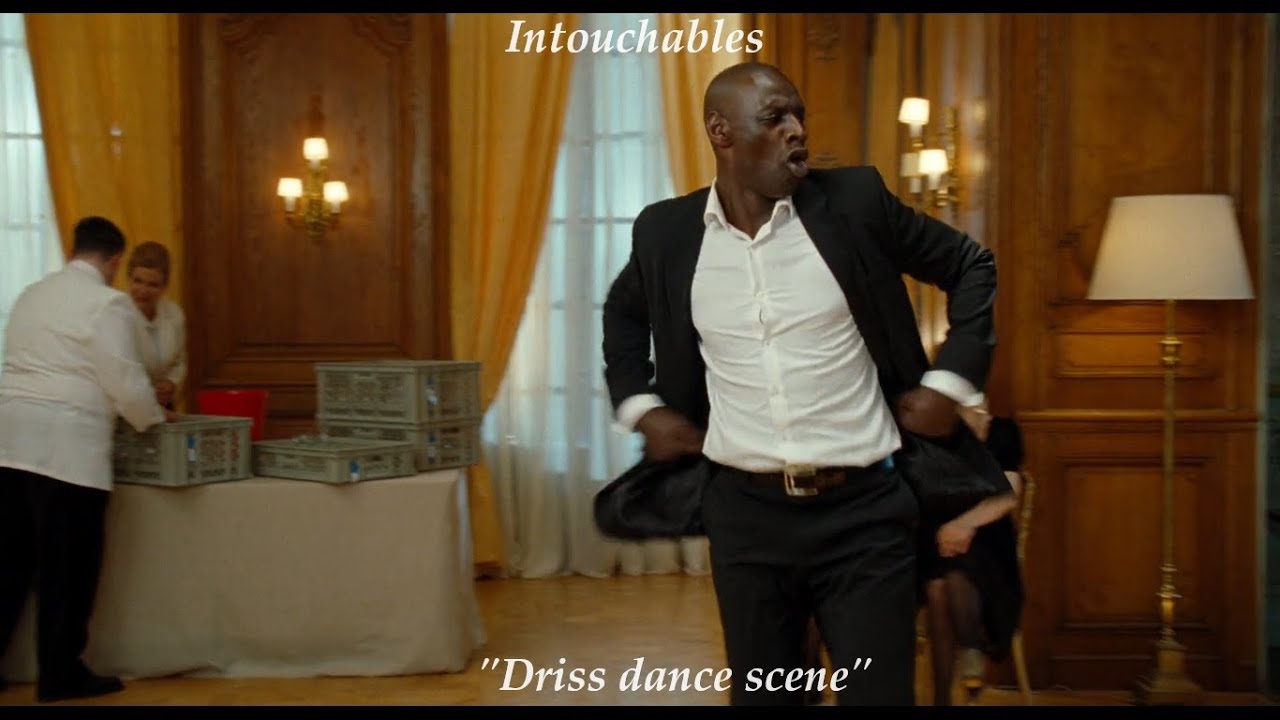 1+1 - Driss dance scene - The Intouchables (Фильм 2011)