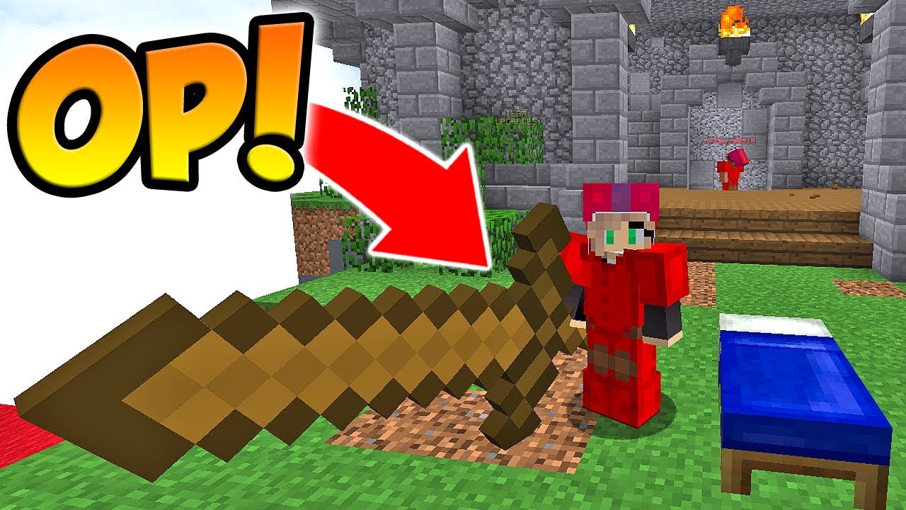 GIANT SWORDS IN MINECRAFT BED WARS!