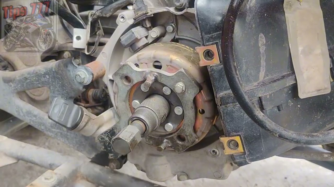 Como cambiar el Bendix de una cuatrimoto velocci 200, (aplica el mismo procedimiento para motonetas)