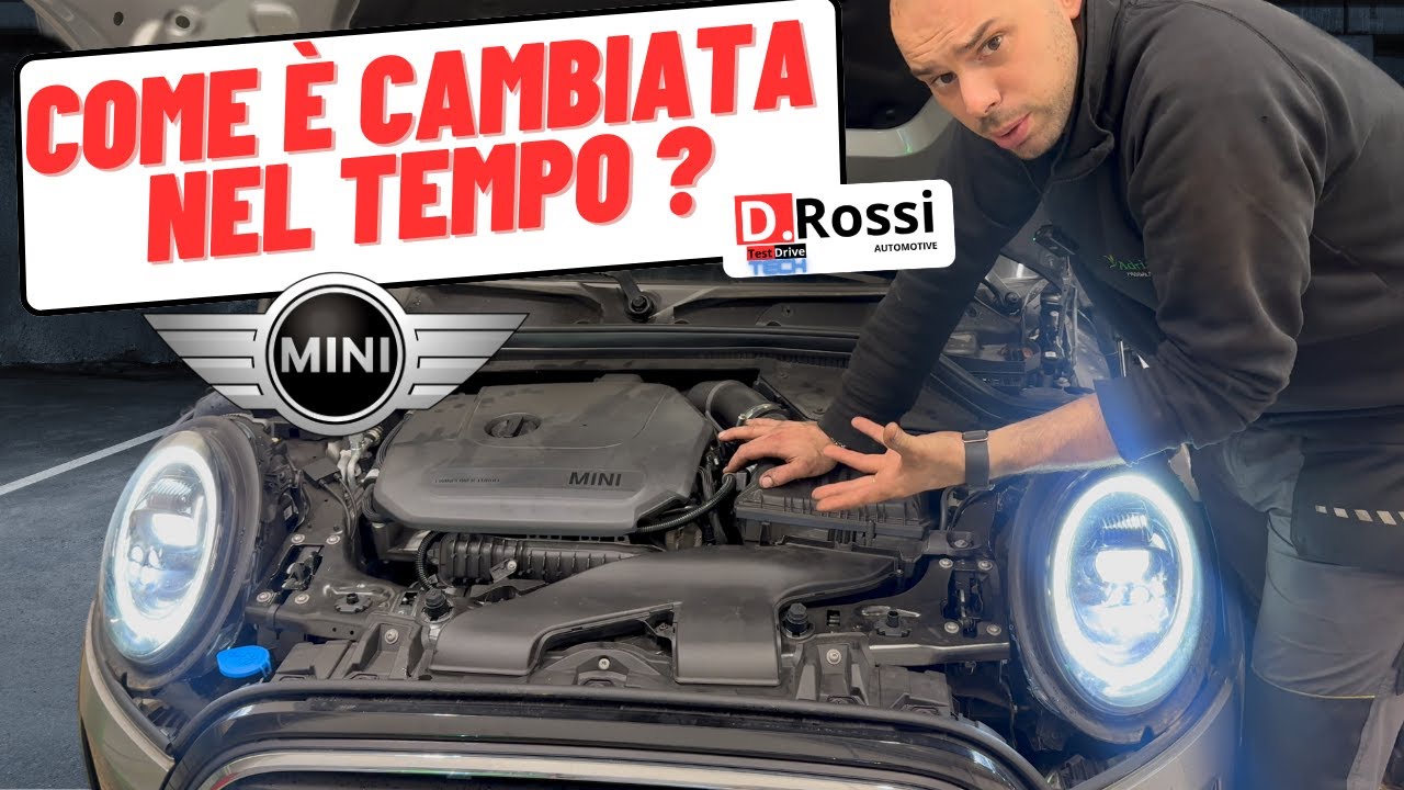 COME È CAMBIATA LA MINI COOPER ?  SCOPRIAMOLA NELLA SUA MANUTENZIONE NUOVO MOTORE BENZINA 3 CILINDRI