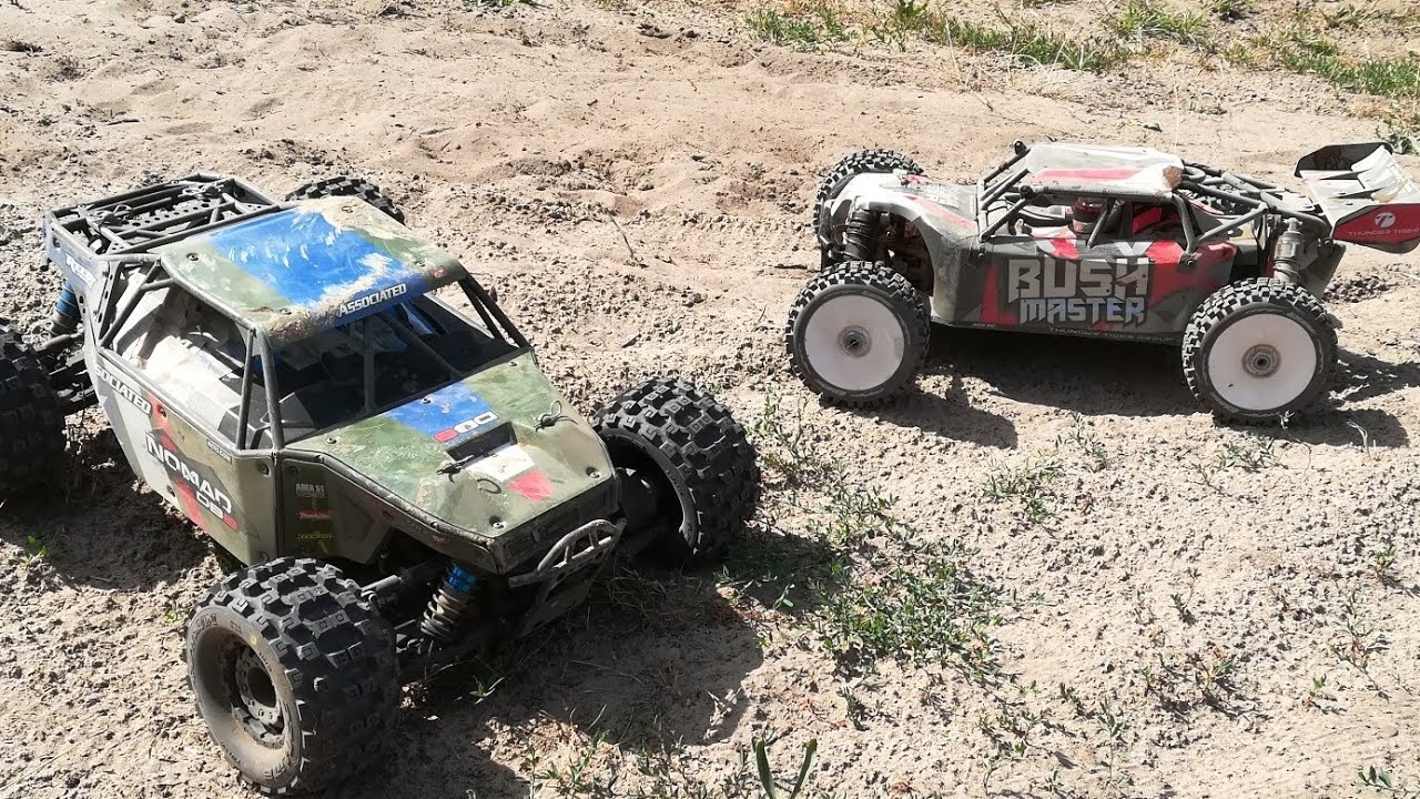 Team Associated Nomad vs ThunderTiger Bushmaster 4S [deutsch/ german]