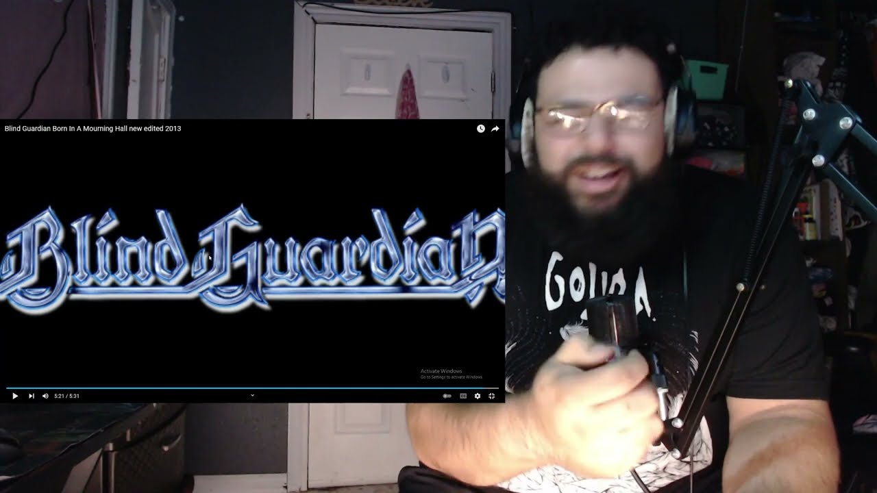 Blind Guardian Born In A Mourning Hall REACTION