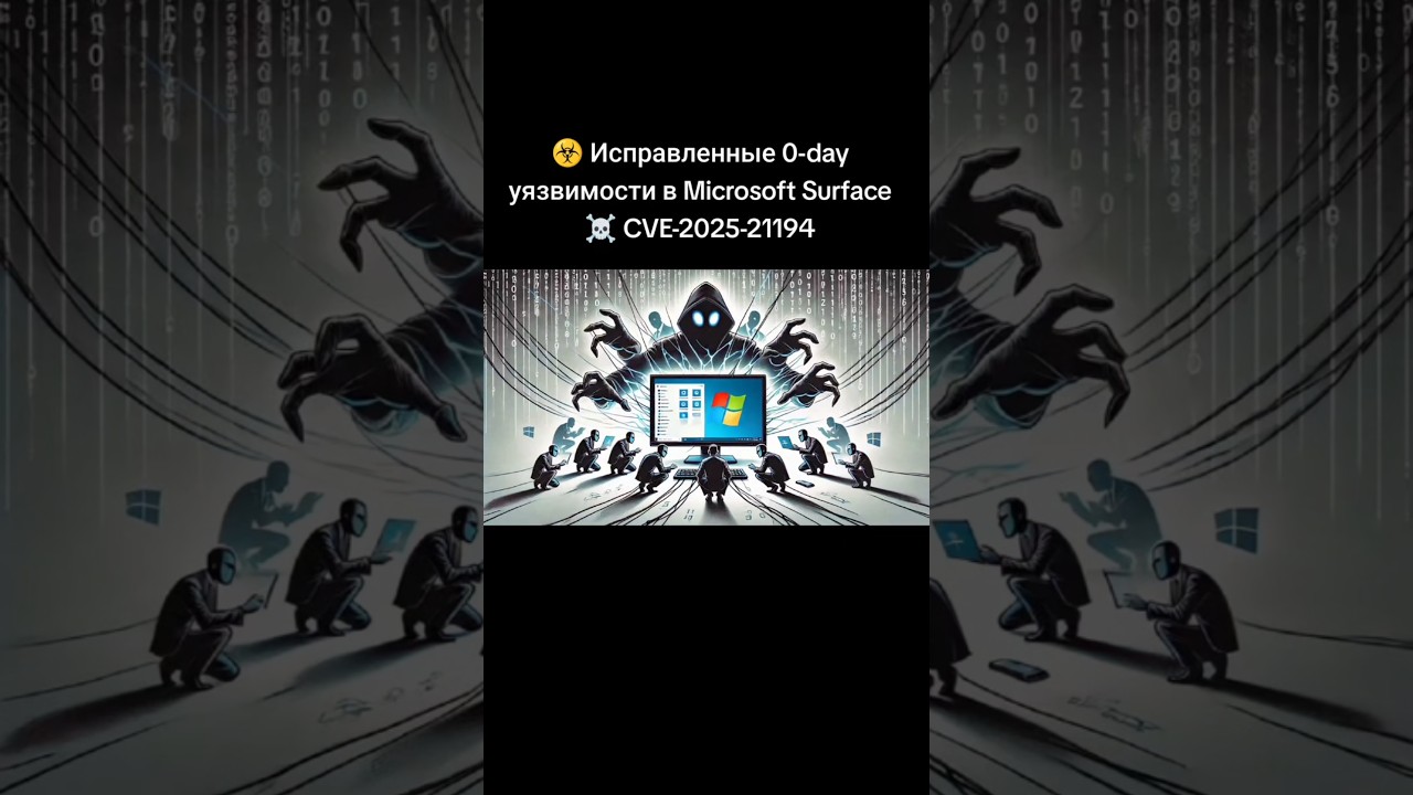 Исправленные 0-day уязвимости в Microsoft Surface CVE-2025-21194