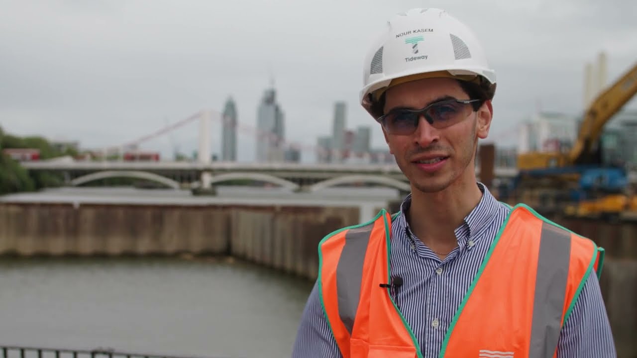 LONDON'S SUPER SEWER: Chelsea Embankment Foreshore