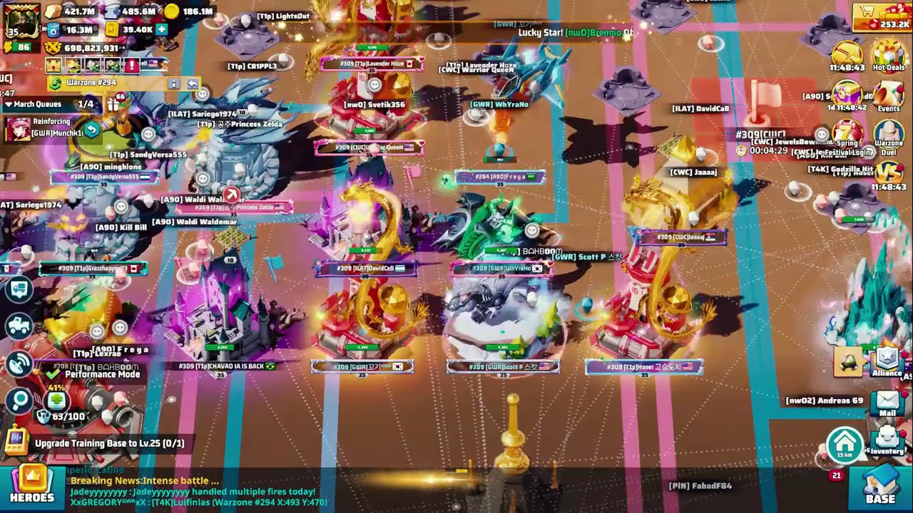 LastWar Warzone Duel - #309 vs #294