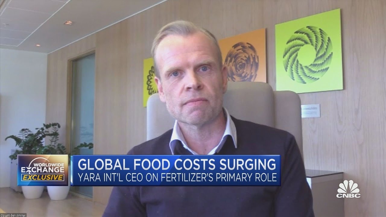 The CEO of one of the world's largest fertilizer producers on the growing global food crisis