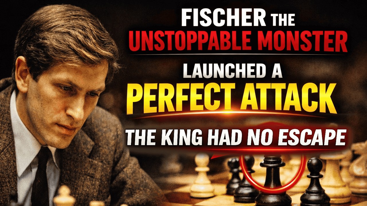 The Shocking Chess Masterpiece That Defined Bobby Fischer's Genius Crushed Portisch in 1966!