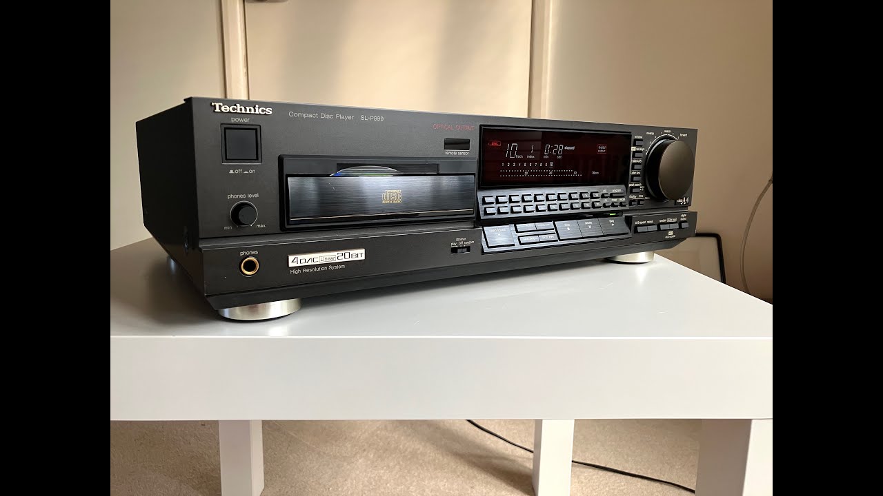 CD-плеер Technics SL P999 – король многобитных монстров 1980-х!