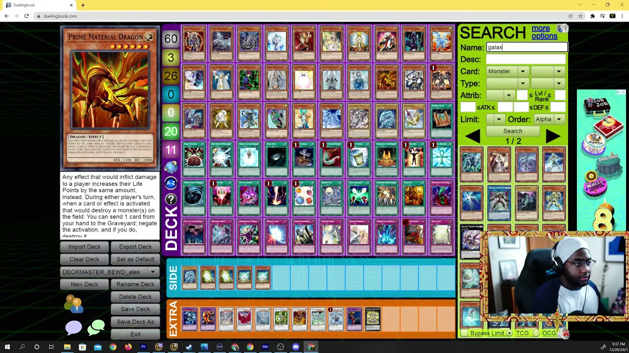 (livestream) DECKMASTER ZERO TESTING #2 -Yu-Gi-Oh Commander