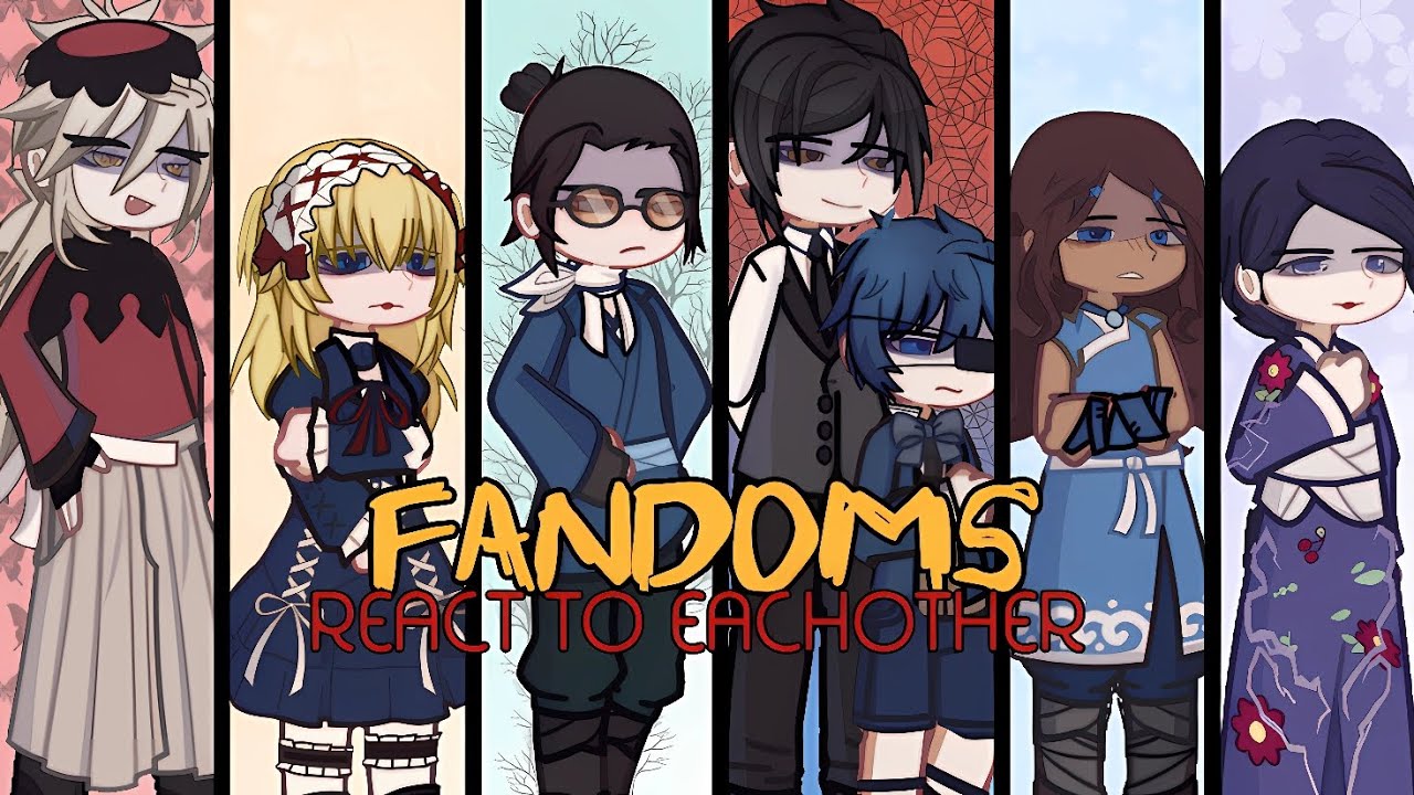 (DISCONTINUED) FANDOMS REACT TO EACHOTHER || !2X SPEED! || introduction (1/1) ||