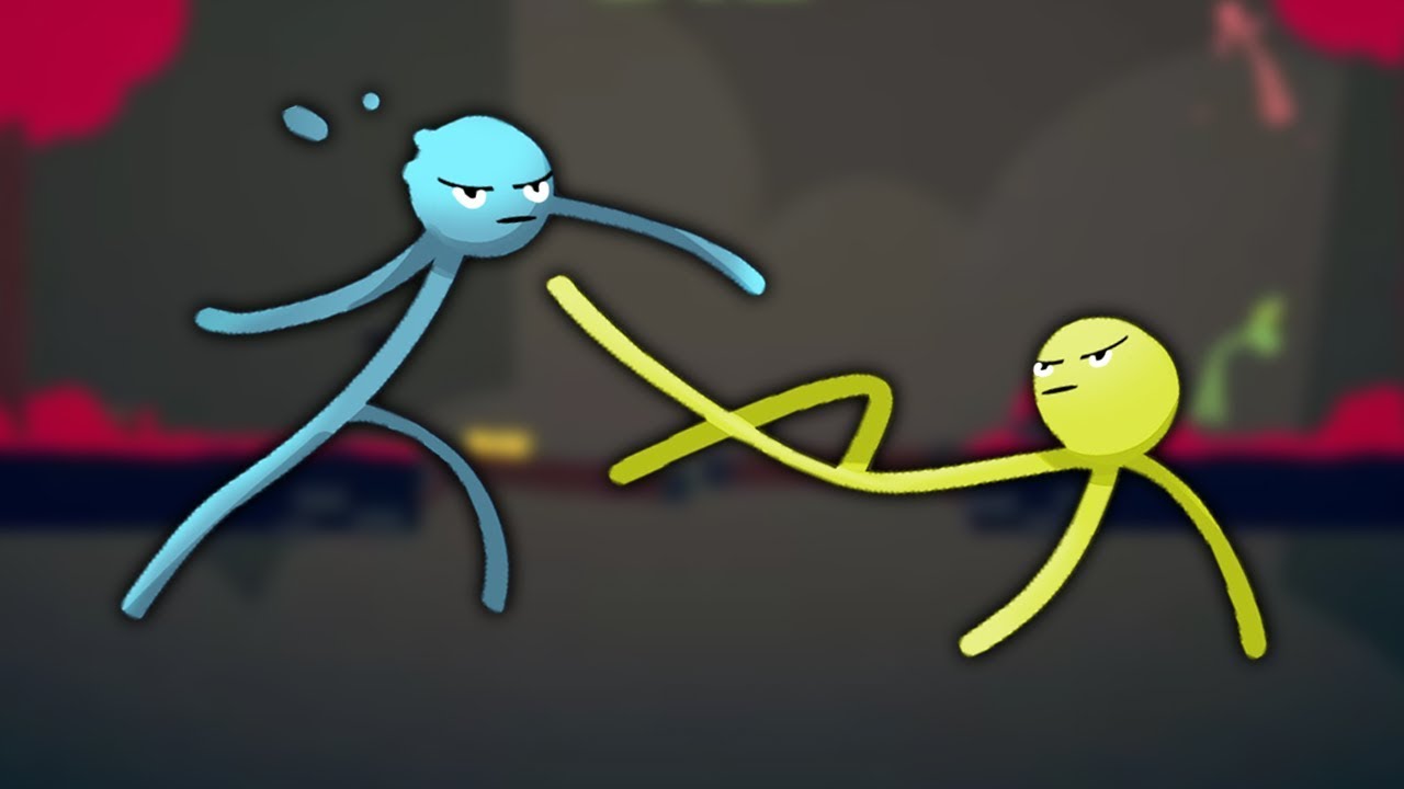 VELHOTE E NOVOTE VIRARAM SUPER PALITINHOS LUTADORES! (Stick Fight: The Game)