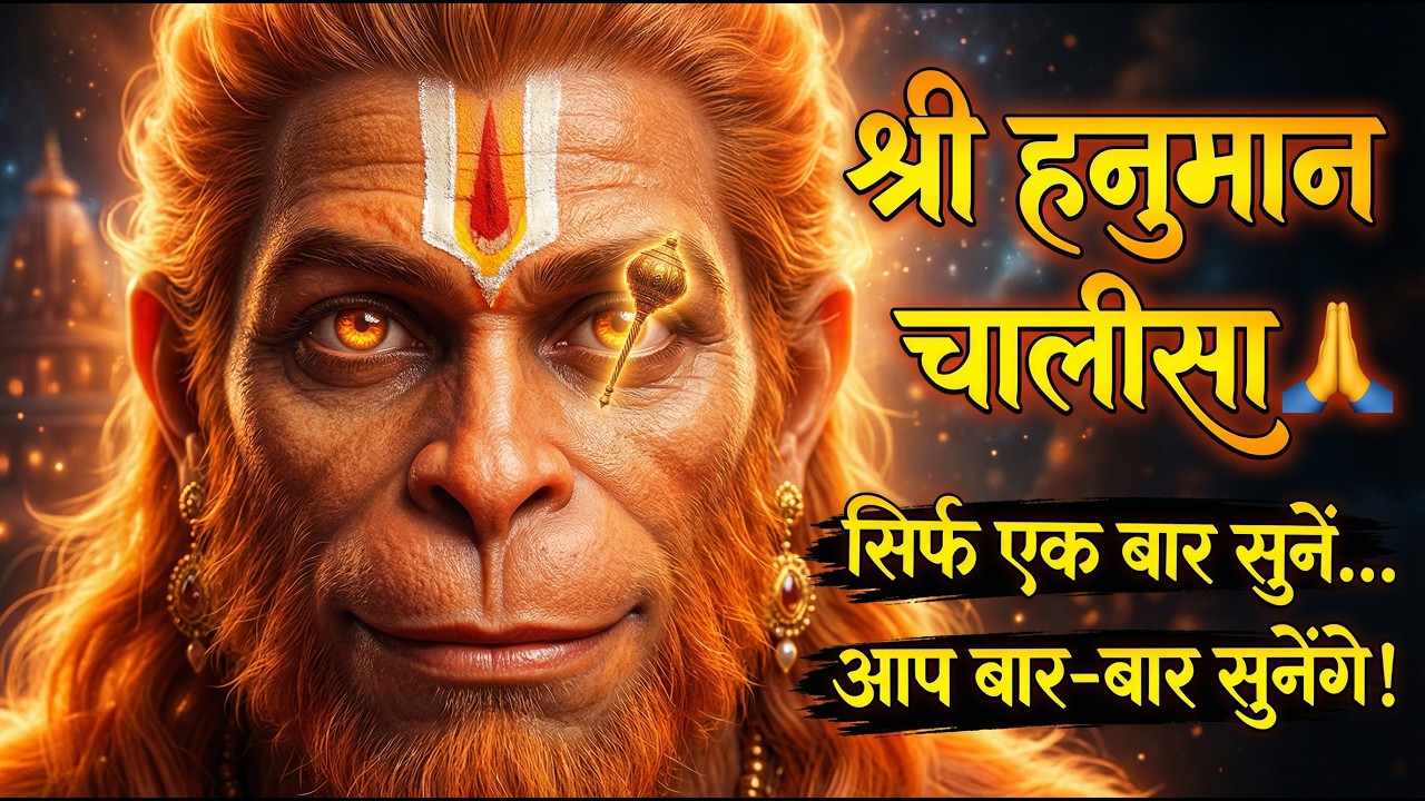 Powerful श्री हनुमान चालीसा rap song | Powerful Hanuman Bhajan for Strength, Protection & Peace 🙏