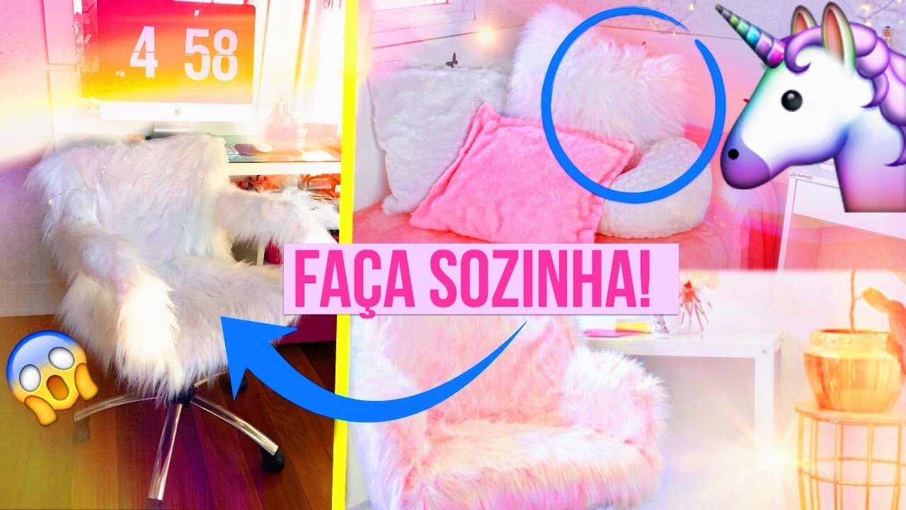Quarto Tumblr DIY- Faça Decoração Rápida! Room Decor | Michelle Almendra