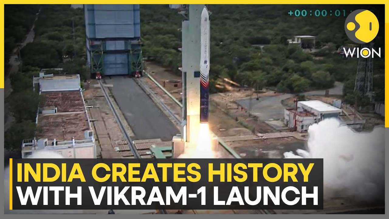 Skyroot's Vikram-1 Successfully Launches First Private Orbital Rocket | Mission Aagaman