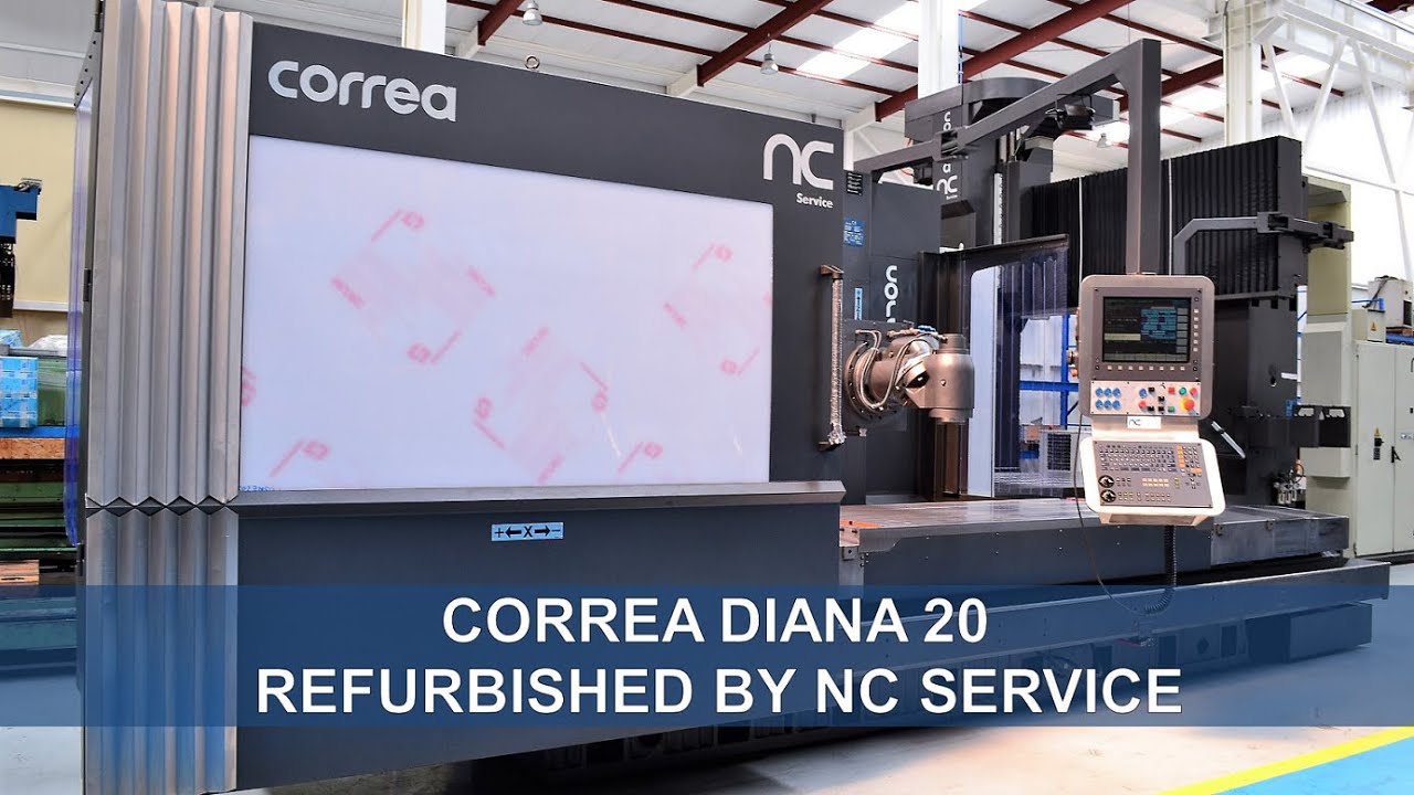 CORREA DIANA 20 milling machine retrofitted by NC Service