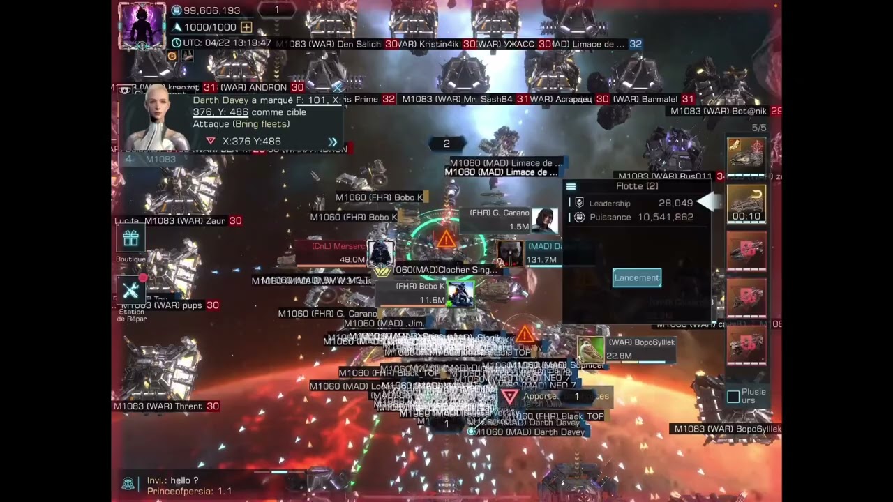 Infinite Galaxy - Crusade Battle 2: MAD ruling the world.