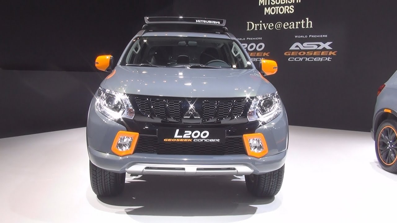 Mitsubishi L200 Geoseek Concept (2016) Exterior and Interior