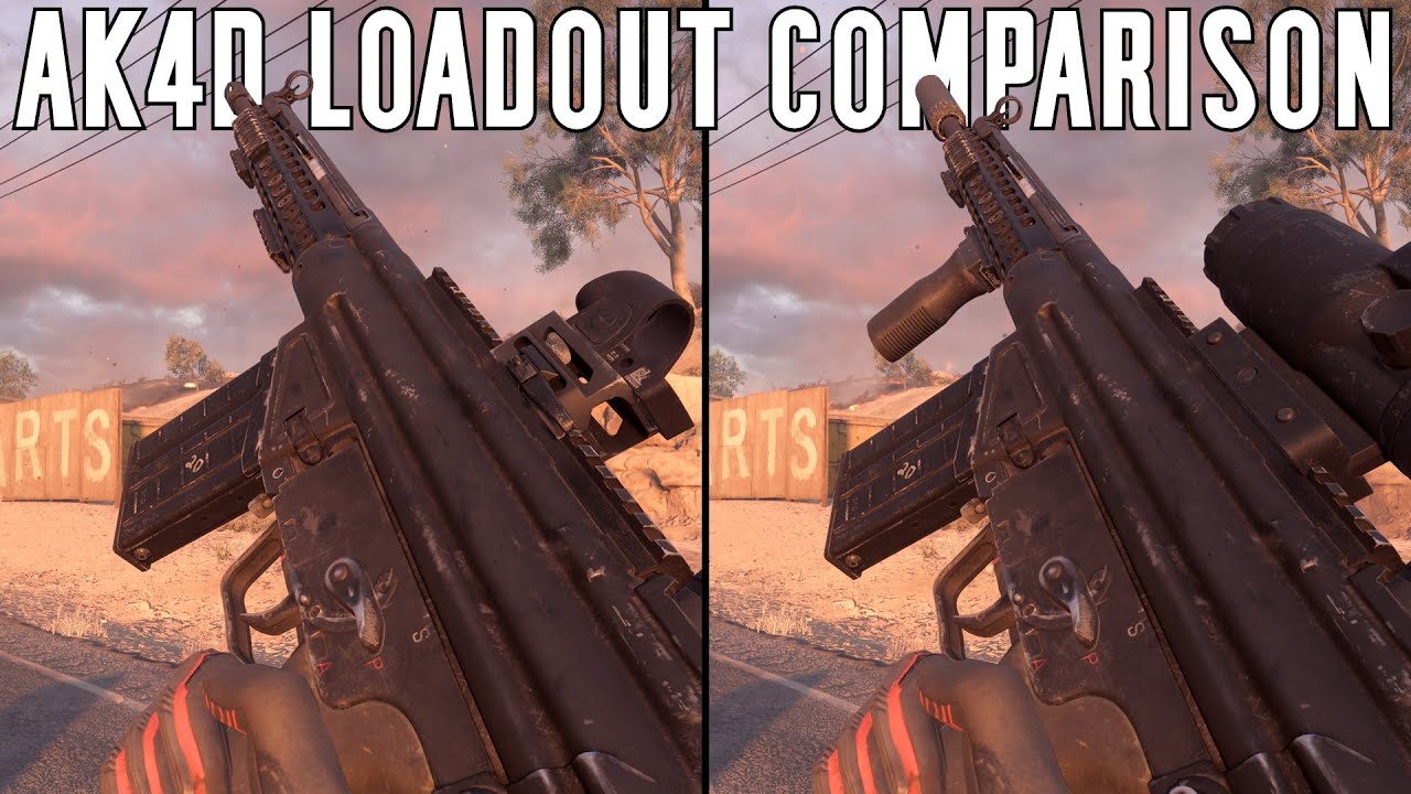 AK4D Loadout Comparison - Battlefield 6