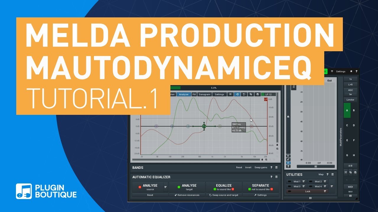 Учебное пособие MAutoDynamicEQ, часть 1 | Частотное маскирование | Melda Production