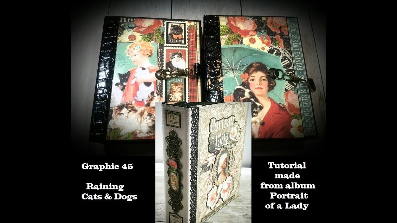 Mini Album Raining Cats & Dogs ( Design Team CCC )