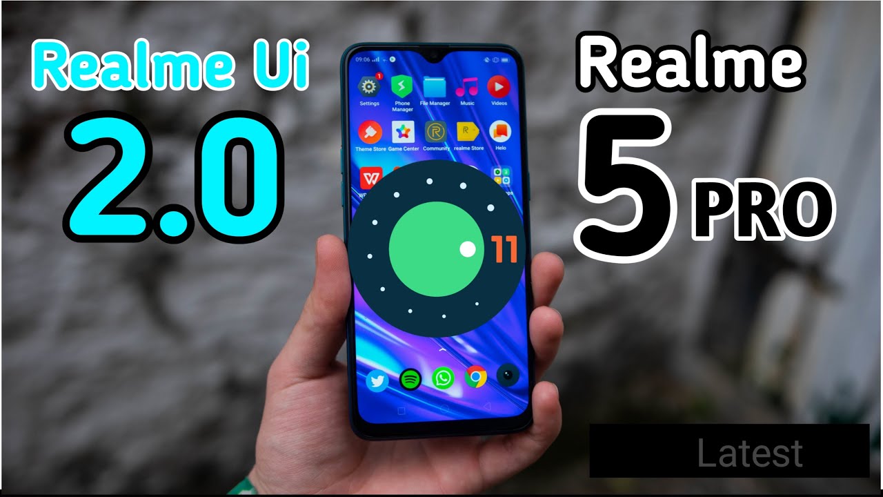 Realme 5 Pro Get the Android 11 & Realme Ui 2.0😱 Realme 5 Pro Android11 & RealmeUi 2.0