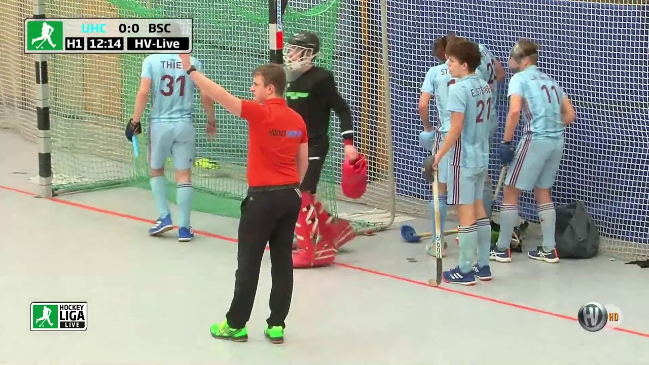 18. Spiel DM Halle Finale 14.30 h: UHC Hamburg - Berliner SC 1:2 01.03.2020