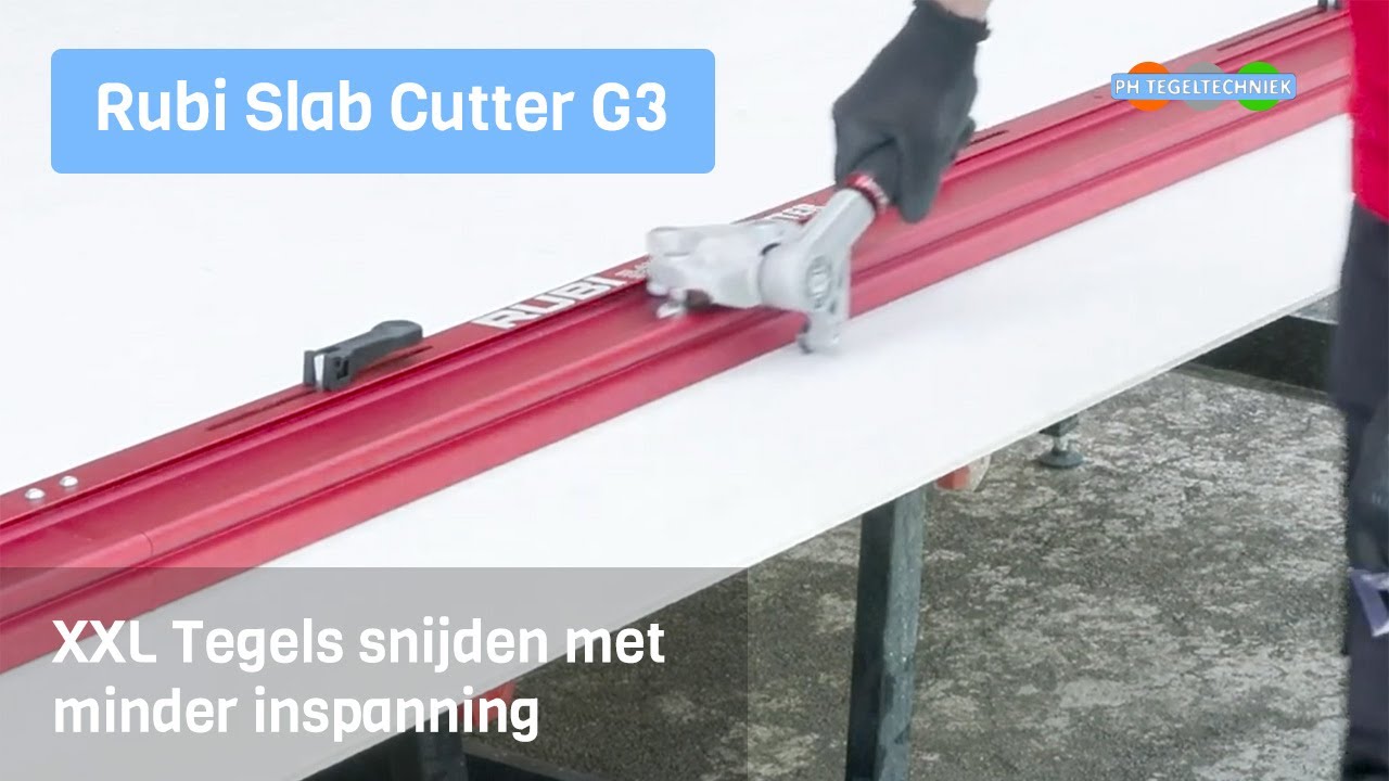 Rubi Slab Cutter Generatie 3 - XXL Tegels snijden met minder inspanning