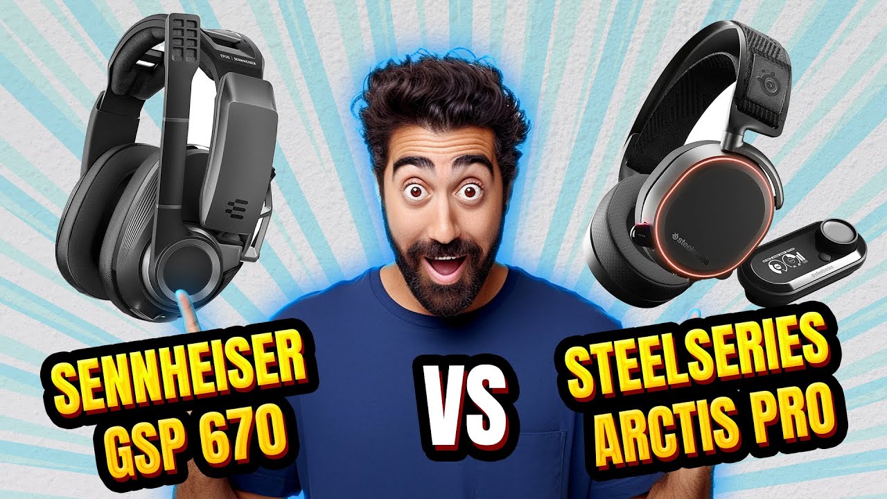 Sennheiser GSP 670 vs Steel series Arctis Pro Wireless: Gaming Headset Battle