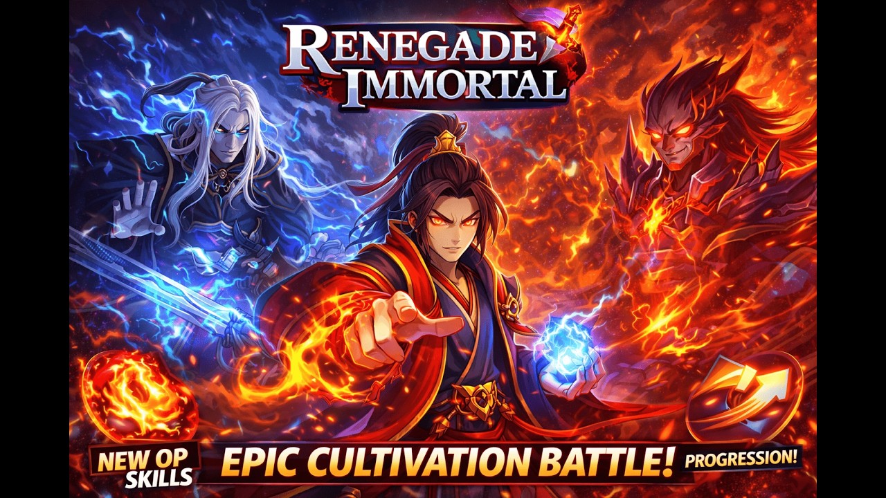 Renegade Immortal Gameplay! Epic Cultivation RPG Battles 🔥⚔️