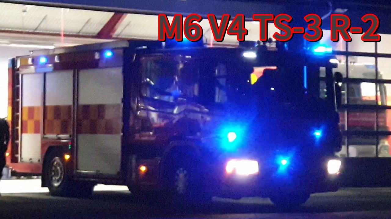 *Full-House* ST. Faxe Brand & Redning [M-6 V-4 TS-3 R-2] Gård Brand, Farm Fire, Fire Truck Response