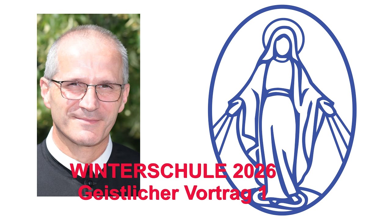 Winterschule 2026 - Geistlicher Vortrag 1