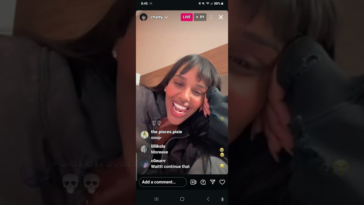 Chxrry Previewing Music On IG LIVE (4/17/25)