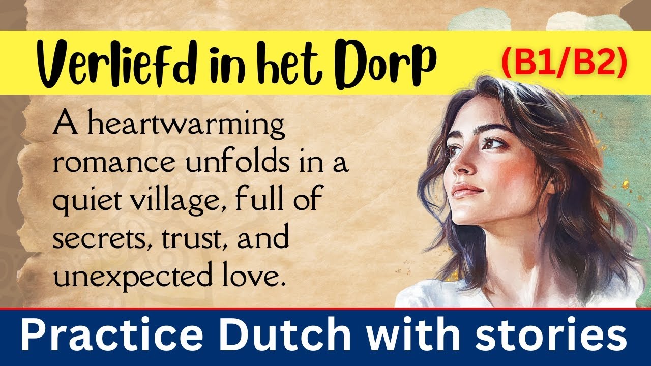 Practice Dutch with a story: Verliefd in het Dorp: Emma’s Avontuur | Luisterverhaal Nederlands