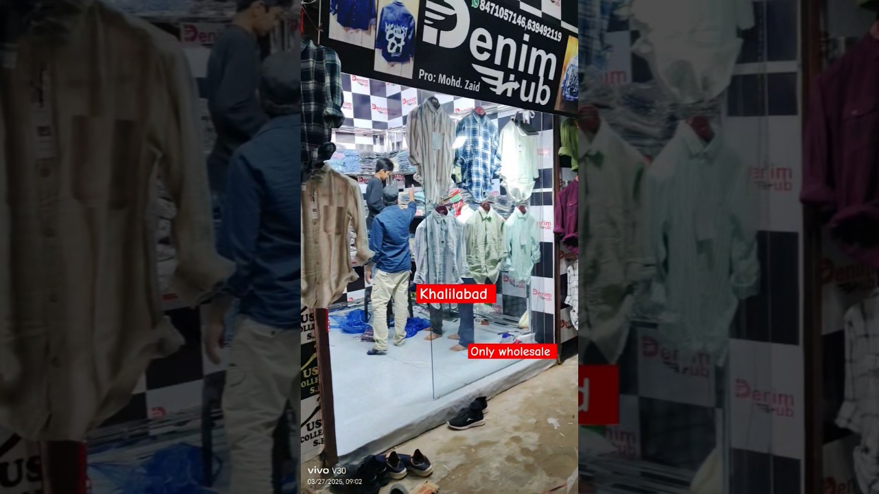 Denim hub #wholesale #up #khalilabad #shorts #youtube .  ph 7084514225