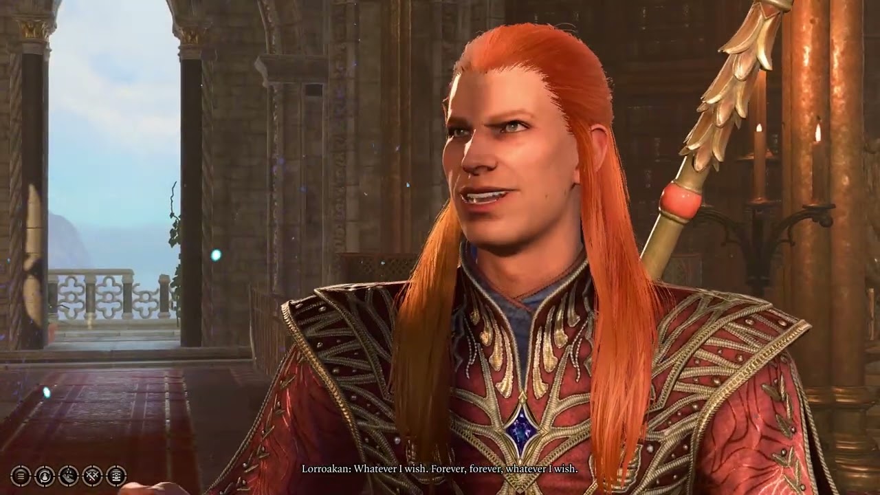 Baldur's Gate 3: Giving the Nightsong to Lorroakan in Sorcerous Sundries