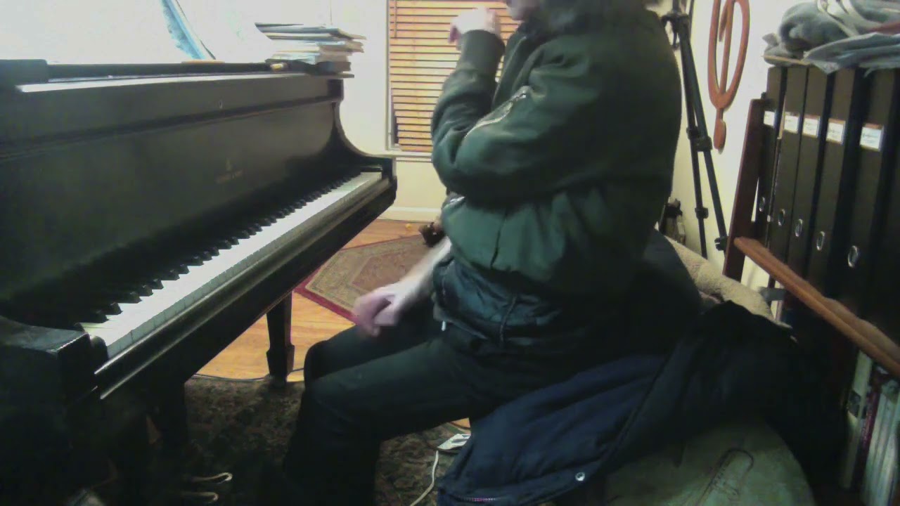 (HD) Exploring arm weight in piano playing