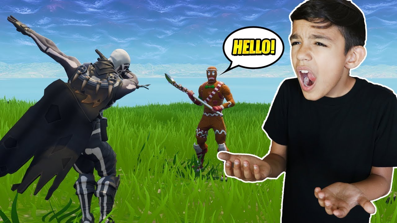 I IGNORED My Little Brother For An Entire Fortnite Game! HE RAGED! VICTORY ROYALE!