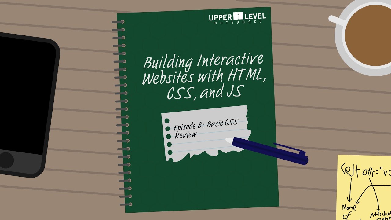 Building Interactive Websites: Episode 8 -  Basic CSS Overview