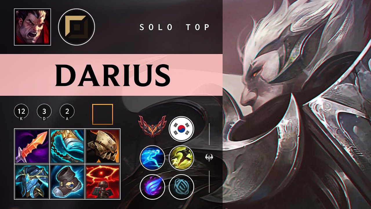 Darius Top vs Heimerdinger - KR Grandmaster Patch 26.02