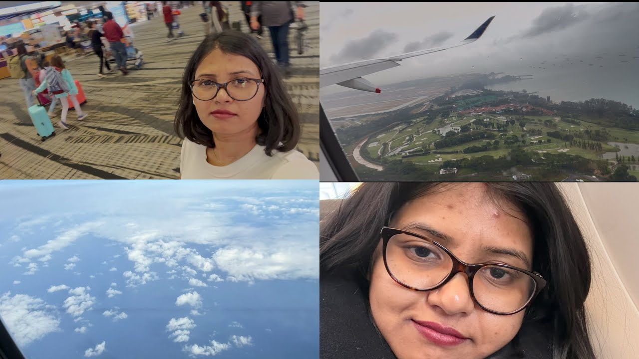 আমেরিকা থেকে একা এইভাবে travel করতে হবে কখনও ভাবিনি 😒 || seattle to kolkata singapore airlines 