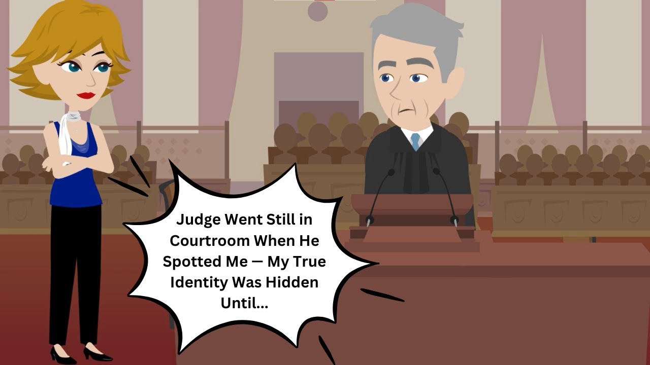 Judge Went Still in Courtroom When He Spotted Me — My True Identity Was Hidden Until...