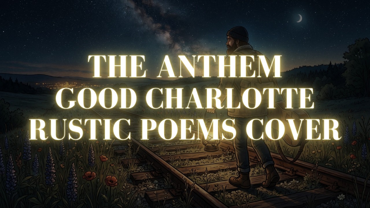 The Anthem - Good Charlotte (Rustic Poems Cover) A Song From Your Earlier Years But You're Grown Up
