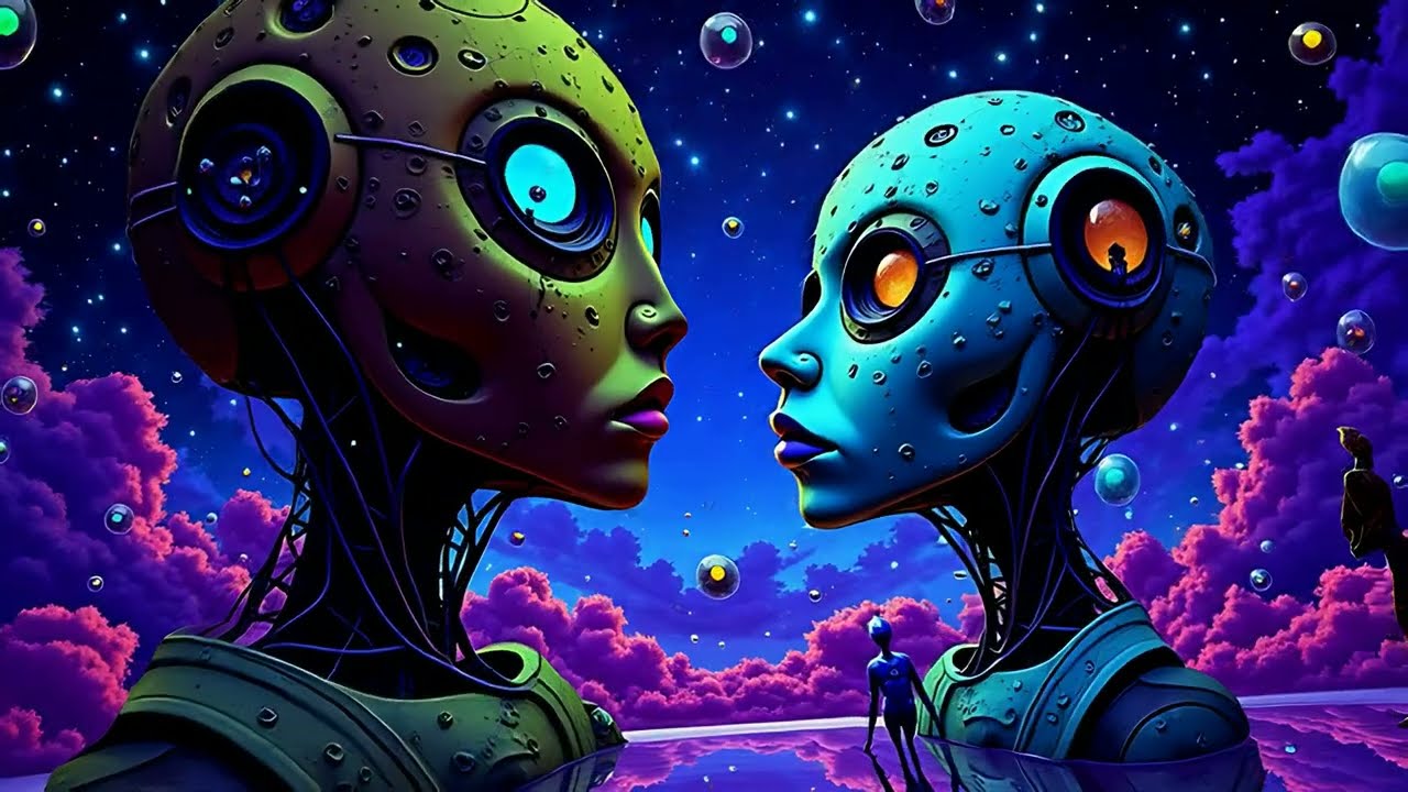 AI Manifest: Whimsical Psytrance Hallucination Mix [Progressive Beat] [2026 Visuals]