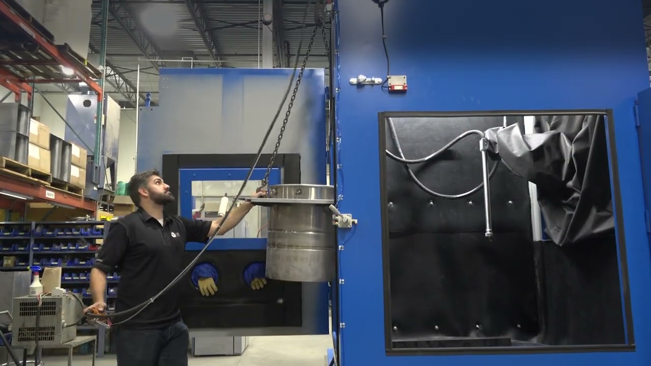 Système de sablage robotisé IST Surface / IST Blast